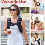 ZELUS Weighted Vest, 6lb/8lb/12lb/16lb/20lb/25lb/30lb Weight Vest with Reflective Stripe for Workout, Strength Training, Running, Fitness, Muscle Building, Weight Loss, Weightlifting