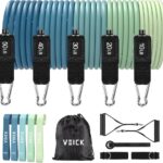 VEICK Resistance Bands, Exercise Bands, Workout Bands, Resistance Bands for Working Out with Handles for Men and Women, Exercising Bands for Fitness Weights Work Out at Home