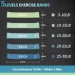 VEICK Resistance Bands, Exercise Bands, Workout Bands, Resistance Bands for Working Out with Handles for Men and Women, Exercising Bands for Fitness Weights Work Out at Home