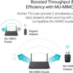 TP-Link AC1300 USB WiFi Adapter(Archer T3U)- 2.4G/5G Dual Band Wireless Network Adapter for PC Desktop, MU-MIMO WiFi Dongle, USB 3.0, Supports Windows 11, 10, 8.1, 8, 7, XP/Mac OS X 10.9-10.14