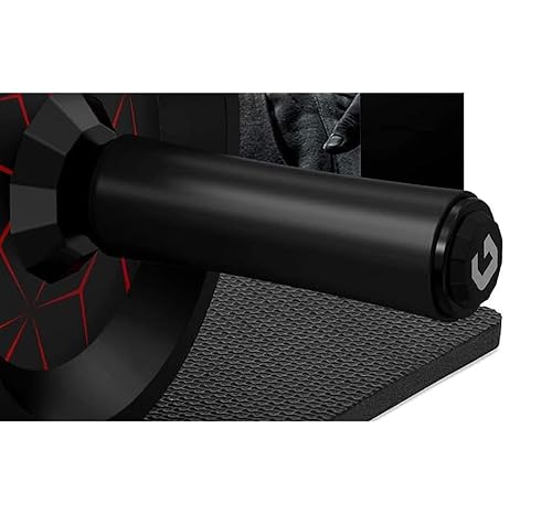 VINSGUIR Ab Roller Wheel, Abs & Core Workout Equipment for Home Gym with Knee Pad Accessories, Abdominal Wheel for Full-body Strength Training