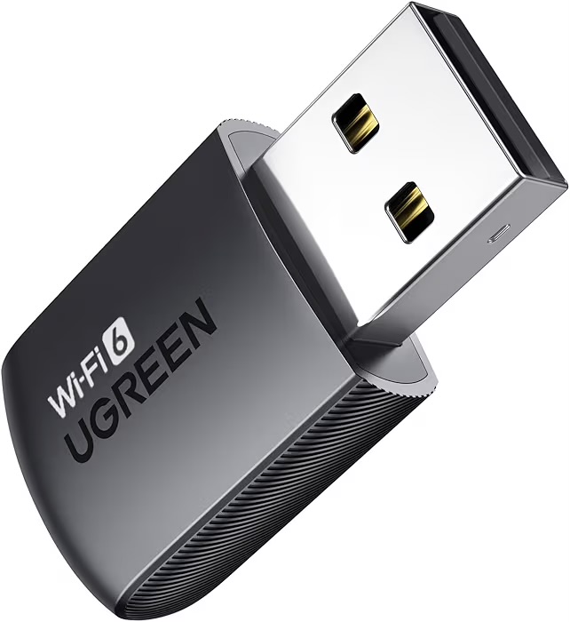 UGREEN WiFi Adapter for Desktop PC, AX900 USB WiFi 6 Adapter with 5GHz/2.4GHz Dual Band, Built-in Driver for Windows 10/11