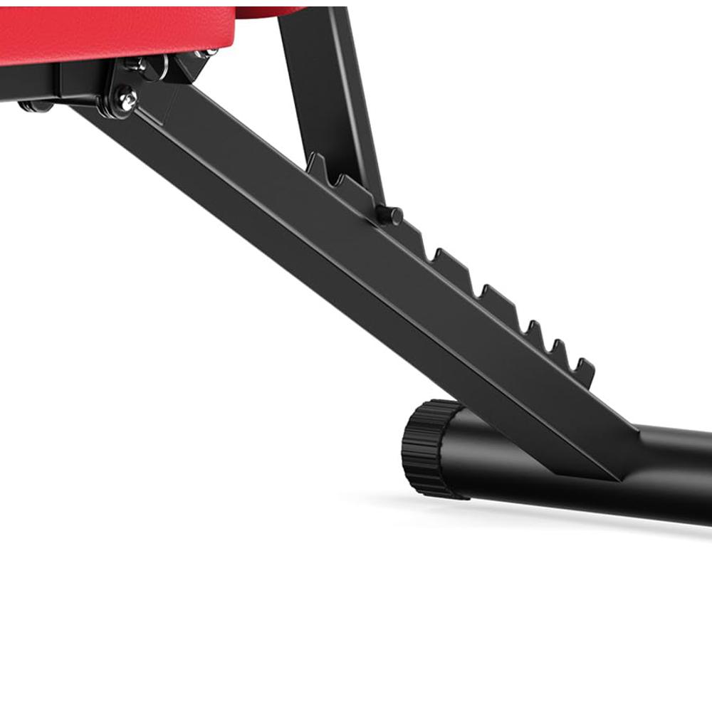 NICEPEOPLE Basic Weight Bench for Home Gym, 8 Backrests Adjustable Bench with 660LBS Weight Capacity for Chest Shoulders Arms Muscles, Foldable and Compact for Small Space Apartment Room