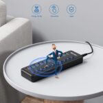 Powered USB Hub, Wenter 11-Port USB Splitter Hub (10 Faster Data Transfer Ports+ 1 Smart Charging Port) with Individual LED On/Off Switches, USB Hub 3.0 Powered with Power Adapter for Mac, PC