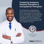 IdealStretch – Original Patented – Hamstring Stretcher, Lower Back Stretcher, Hip Stretcher, & Calf Stretcher – Knee Extension & Pain Relief