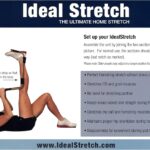 IdealStretch – Original Patented – Hamstring Stretcher, Lower Back Stretcher, Hip Stretcher, & Calf Stretcher – Knee Extension & Pain Relief