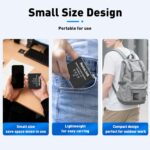 Ethernet Splitter 1 to 4 Network Cable Splitter 1000Mbps High Speed RJ45 Internet Splitter Adapter with USB Power Cable for Cat 5/5e/6/7/8 Cable