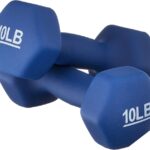Amazon Basics Neoprene Dumbbell Hand Weights for Exercise and Muscle Toning