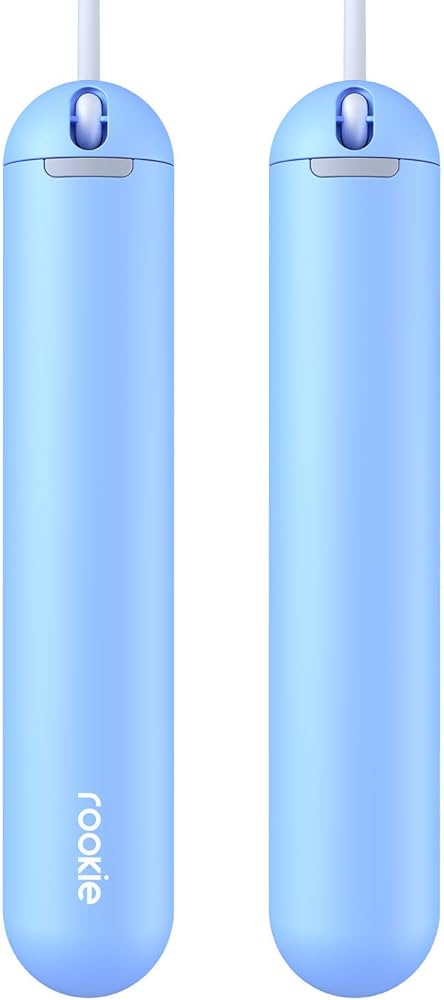 Tangram Smart Rope Rookie – App-Connected Jump Rope for Fitness and Workouts, Adjustable Length, Bluetooth Enabled, Track Calories and Jumps