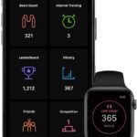 Tangram Smart Rope Rookie – App-Connected Jump Rope for Fitness and Workouts, Adjustable Length, Bluetooth Enabled, Track Calories and Jumps