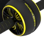 Ab Roller Wheel – Ab Wheel Roller & Knee Mat – Rueda Para Abdominales – Abdominal Wheel – Abs Roller for Men & Women – Home Gym Equipment