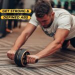 Ab Roller Wheel – Ab Wheel Roller & Knee Mat – Rueda Para Abdominales – Abdominal Wheel – Abs Roller for Men & Women – Home Gym Equipment