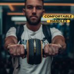 Ab Roller Wheel – Ab Wheel Roller & Knee Mat – Rueda Para Abdominales – Abdominal Wheel – Abs Roller for Men & Women – Home Gym Equipment