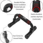 Push Up Bars Strength Training – Workout Stands With Ergonomic Push-up Bracket Board with Anti-Slip Sturdy Structure Portable for Home Fitness Training, Push Up Stands Handle for Floor Workouts