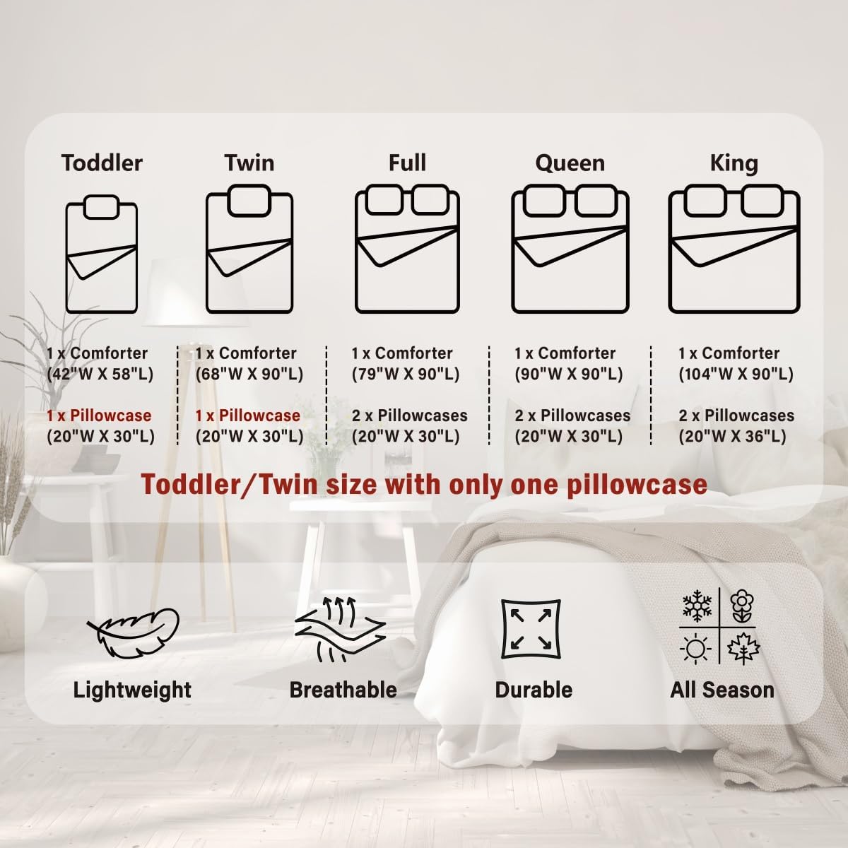 Castle Fairy Beetle Kids Comforter Set,Insect Animals Theme Down Alternative Adults Room Decor,Nature Plant Leaves Flowers Ultra Soft Microfiber Inner Fill 3Pcs Bedding Queen Size