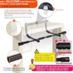 Ally Peaks Pull Up Bar for Doorway | Thickened Steel Max Limit 440 lbs Upper Body Fitness Workout Bar| Multi-Grip Strength for Doorway | Indoor Chin-Up Bar Fitness Trainer for Home Gym Portable