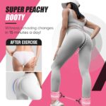 Ankle Resistance Bands with Cuffs, Ankle Weights Bands for Working Out, Women Leg and Glutes Workout Equipment, Exercise Bands for Kickbacks, Butt and Booty Trainer, Home Gym Fitness Equipment