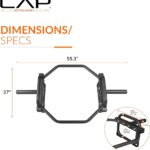 CAP Barbell Olympic Trap Bar and Shrug Bar for Deadlifts