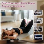 Thigh Trainer, 360°Adjustable Pelvic Floor Muscle Trainer with LED Display, Inner Thigh Exerciser with 20LB Resistance Band for Women, Home Fitness Equipment for Hip, Leg, Arm