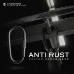 Gymreapers Hanging Ab Straps for Pull-Up Bar — Hang Bar Assist Strap & Strength Workout Exercise Equipment, Padded Adjustable Arm Supports with 2 Steel Carabiners for Leg Raises, Abdominal & Core Training