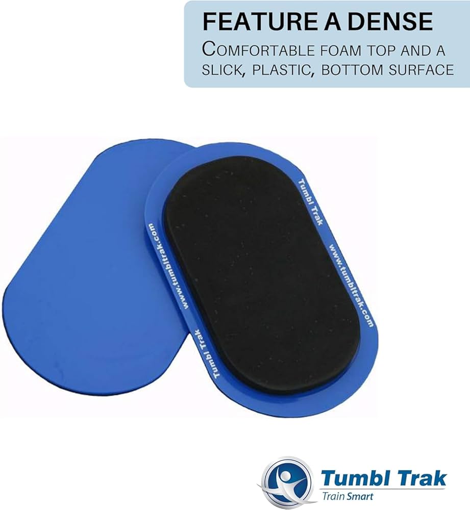 Tumbl Trak Smooth Sliding Slider with Comfortable Top (for Carpet Floors)