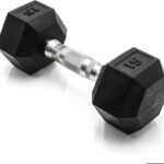CAP Barbell Coated Hex Dumbbell Weight – Single | 10-120 lbs | Multiple Options