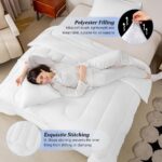 Erosebridal Mr and Mrs Comforter Set Queen Black Silver Valentines Day Bedding Set for Women Men,Wedding Bed Set Newly Engaged Wed Gifts for The Couple Bedroom Decor Glitter Love Heart Quilt 3Pcs