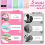 Pilates Kit, Home Pilates Workout Kit for Women, Pilates Equipment with 14.5″ Pilates Ring and Ball, Resistance Bands, Ankle Weights, Sliders & Grip Socks Accessories for Starter Home Workouts