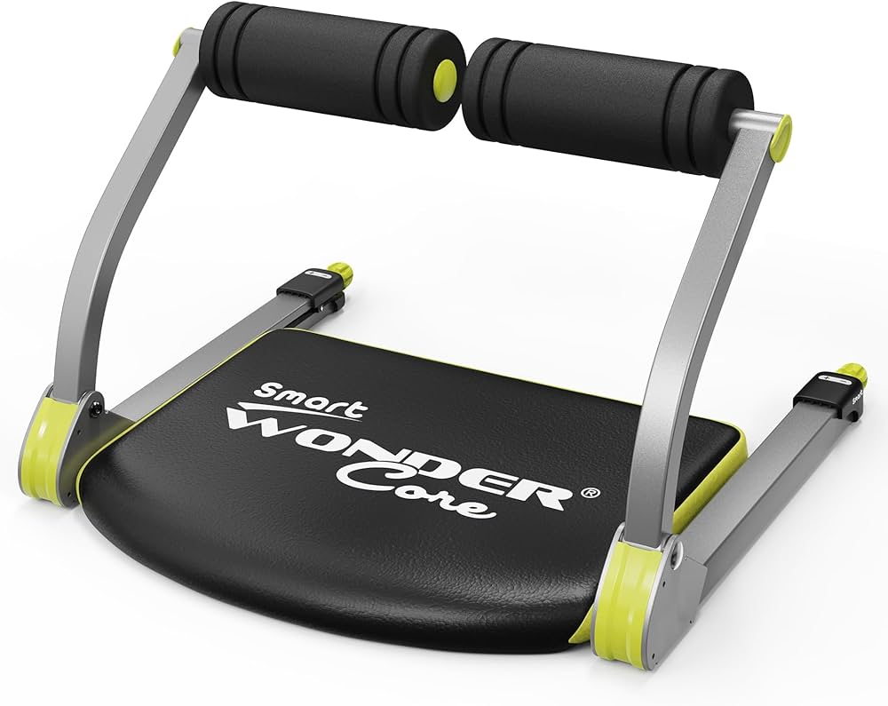 Wonder Core Smart, Ab Machine, Ab Workout Equipment, Sit Up Machine & Exercise Equipment, Ab Crunch Machine for Stomach Workout, Ab Core Trainer Abdominal Machine for Home Gym