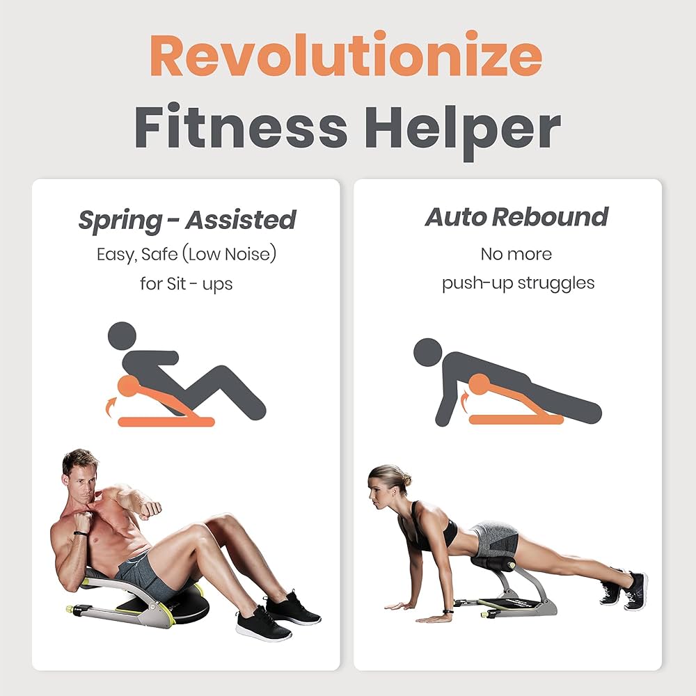 Wonder Core Smart, Ab Machine, Ab Workout Equipment, Sit Up Machine & Exercise Equipment, Ab Crunch Machine for Stomach Workout, Ab Core Trainer Abdominal Machine for Home Gym