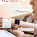 Fitpolo Smart Watch for Women Android & iPhone, Alexa Built-in [1.8″ HD Screen] IP68 Waterproof Fitness Watch with Bluetooth Call (Answer/Make), Heart Rate/Sleep/SpO2 Monitor, 105 Sports Trackers