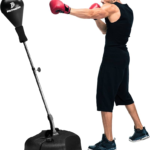 TechTools Punching Bag with Stand, Boxing Bag for Teens & Adults – Height Adjustable – Speed Bag for Training, Boxing Equipment, Stress Relief & Fitness