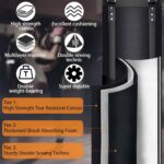 4FT Canvas Punching Bag for Adults, 2025 Upgraded Boxing Heavy Bag with 12oz Gloves for Kickboxing Muay Thai Max Load-Bearing 180 Lbs(Unfilled)