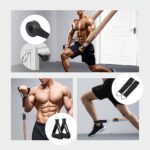 PROIRON Resistance Bands, Anti-Breakage Exercise Bands，Resistance Bands for Working Out with Handles,Weight Bands for Strength Training Men and Women-Five-rope Set