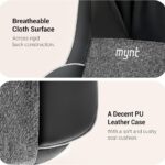 Mynt FSA Eligible HSA Approved Shiatsu Neck and Back Massager for Chair with 10 Deep Kneading Nodes, 2D & 3D Back Massage with Heat, Portable Spot Massage Chair Pad (Black)