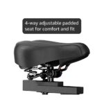 YOSUDA Exercise Bike, Brake Pad Stationary Bike for Home with Exclusive App, Magnetic Indoor Cycling Bike with 300 lb Weight Capacity, Low Noise, Tablet Holder and Fitness Courses for Weight Loss