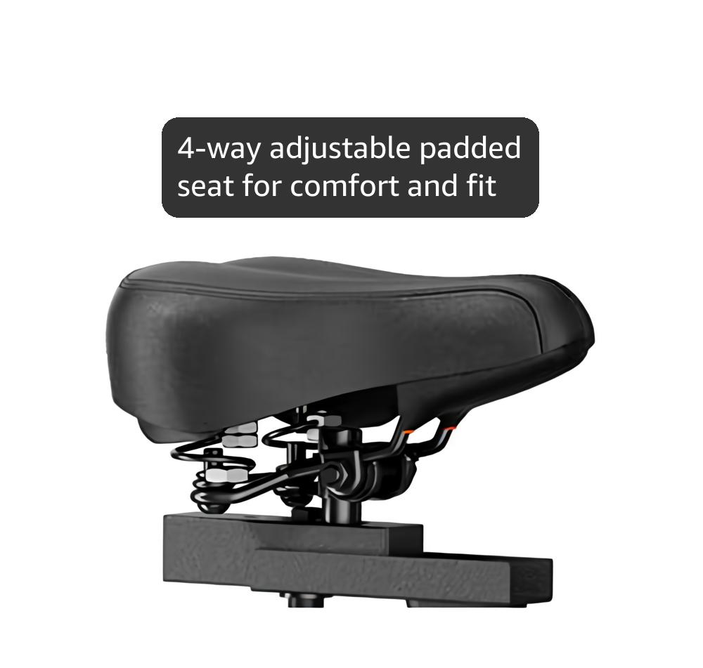 YOSUDA Exercise Bike, Brake Pad Stationary Bike for Home with Exclusive App, Magnetic Indoor Cycling Bike with 300 lb Weight Capacity, Low Noise, Tablet Holder and Fitness Courses for Weight Loss