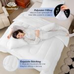 Erosebridal Pizza Twin Comforter Set for Kids Adults,Realistic Funny Food Bedding Set for Boys Girls Room Decor,Pepperoni Sausage Bedding Comforter Sets Novelty Gifts Pizza Quilt Bed 2Pcs