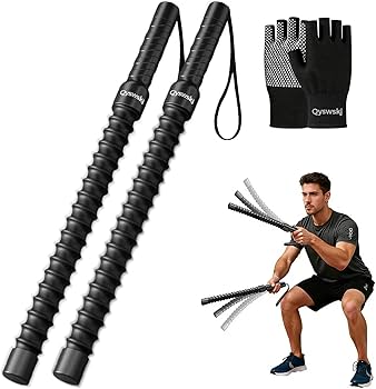 Battle Ropes, Cordless Battle Ropes, Suitable for High-Intensity Interval Training, Quiet Fitness Equipment for Men & Women, Versatile Exercise Equipment for Apartment and Travel Exercise (Black)