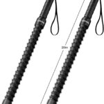 Battle Ropes, Cordless Battle Ropes, Suitable for High-Intensity Interval Training, Quiet Fitness Equipment for Men & Women, Versatile Exercise Equipment for Apartment and Travel Exercise (Black)