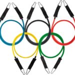 Fit Simplify Resistance Tube Bands 12 Piece Set with Instruction Booklet