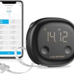 ABLEGRID Smart Body Tape Measure,Rechargeable Body Measuring Tape with Fitdays APP,Accurate Retractable Digital Body Measurement Device Tool for Muscle Gain,Weight Loss,Fitness,Locking,60in/150cm