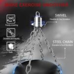 Punching Bag for Adults, 4ft Heavy Boxing Bag Set with 12 OZ Gloves for MMA Karate Kickboxing Boxing – Unfilled