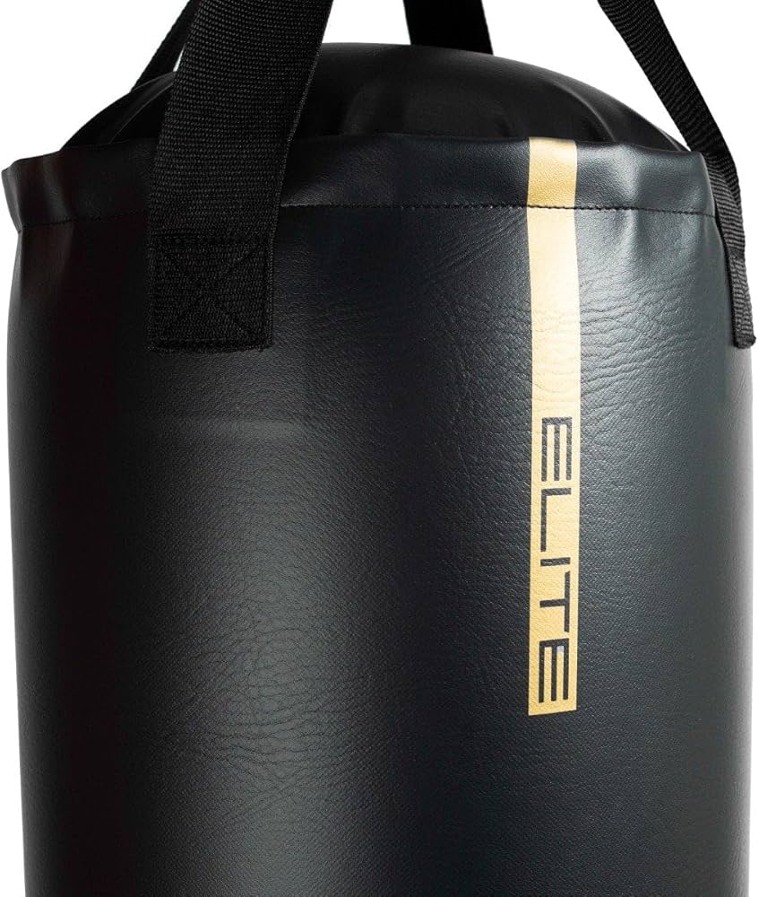 Everlast Elite Punching Bag – Hanging Heavy Bag for Adults with Dual Strap System | Durable Boxing Bag for Boxing, MMA, Muay Thai, Home Gym Training