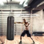 Yes4All Punching Bag Hanger, Heavy Bag Spring 555 LB Capacity, Stainless Steel Hanging Kit with Spring Hook & Carabiner, Indoor & Outdoor Mounting for Boxing Bags & Recreation