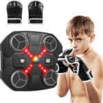 Music Boxing Machine Sport Toys for Kids and Adults,Wall Mounted Bluetooth Smart Punching Target,Training Pad Toy with Boxing Glove,Ideas Toys for Boys Girls Kids 3 4 5 6 7 8 9 10 11 12+ Years OldI’m