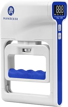 Grip Strength Tester 265lb/120kg, Digital Hand Dynamometer FDA Registered with Backlit LCD for Grip Strength Testing and Training