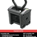 PowerBlock Pro Series Kettlebell Handle – Compatible Pro Series Dumbbells, Strength Training Accessory, for Home Gym & Commercial Use, Workout Equipment, Black