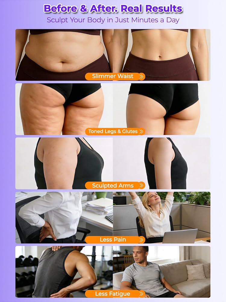 Vibration Kettlebell – 3LB Golden Weight Ideal for Women’s Fat Loss, Body Sculpting & Lymphatic Drainage – Slimming Vibration Exercise Machine for Toning, Circulation & Daily Home Workouts