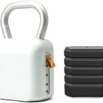 Adjustable Kettlebell Set，6-in-1 Quick Weight Change 8.5-40lb, Kettle Grip，Space-Saving Design for Home Gym Combo, Suitable for Strength Training